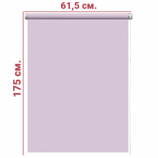 Ролл-штора Декор розовый 61,5 Х 175 см. 