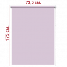 Ролл-штора Декор розовый 72,5 Х 175 см. 