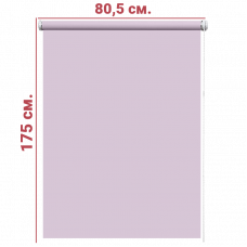 Ролл-штора Декор розовый 80,5 Х 175 см. 