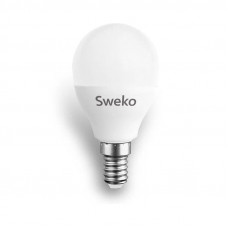 Лампа светодиодная Sweko 42LED-G45-10W-6500K-E14 