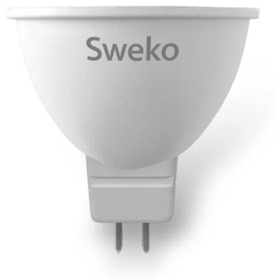 Лампа светодиодная Sweko 42LED-MR16-7W-4000K-GU5.3-P заказать в Луганске в интернет магазине Перестройка недорого