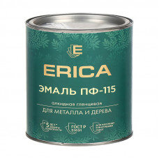 Эмаль ПФ-115 Сиреневая ERICA 0,8 кг.