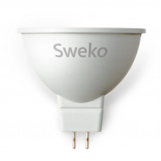 Лампа светодиодная Sweko 42LED-MR16-5W-6500K-GU5.3-P