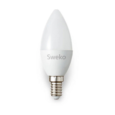 Лампа светодиодная Sweko 42LED-C35-15W-6500K-E14 заказать в Луганске в интернет магазине Перестройка недорого