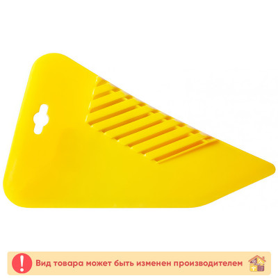 Шпатель прижимной для обоев желтый заказать в Луганске в интернет магазине Перестройка недорого