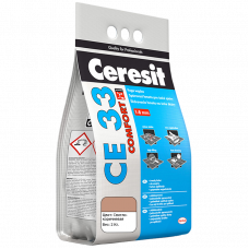 Затирка Ceresit светло коричневая СЕ-33/2  2 кг.