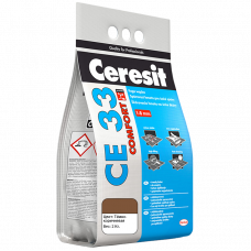 Затирка Ceresit тёмно-коричневая СЕ-33/2  2 кг.