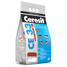 Затирка Ceresit кирпичный СЕ-33/2  2 кг.