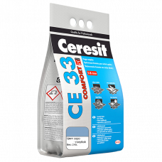 Затирка Ceresit серо-голубой СЕ-33/2  2 кг.