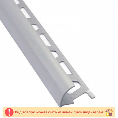 Угол для кафеля наружный 10 мм. 2,5 м. МРАМОР белый 101 Идеал заказать в Луганске в интернет магазине Перестройка недорого