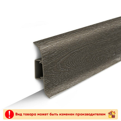 Плинтус 209 Дуб мореный Идеал Классик 55 мм. 2,2 м. заказать в Луганске в интернет магазине Перестройка недорого
