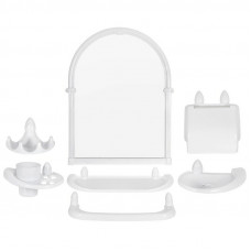 Набор зеркальный для ванной 7 предметов "Олимпия РП" в ассортименте