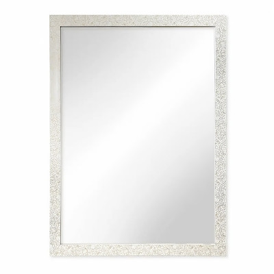 Зеркало настенное 56 Х 76 см. белое с золотом заказать в Луганске в интернет магазине Перестройка недорого
