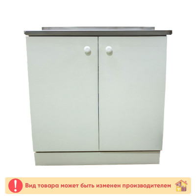 Тумба кухонная для мойки 80 см. белая заказать в Луганске в интернет магазине Перестройка недорого