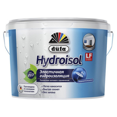 Гидроизоляция Dufa HYDROISOL 3 кг. заказать в Луганске в интернет магазине Перестройка недорого