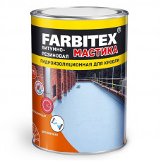 Мастика битумно-резиновая 2 кг. FARBITEX