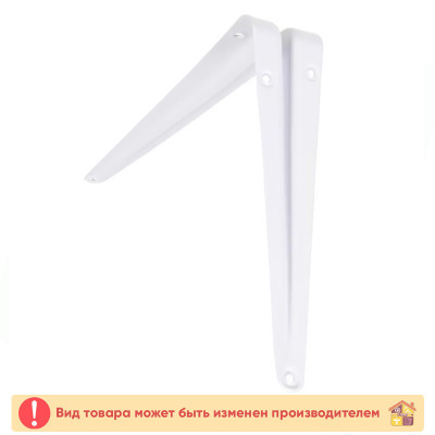 Уголок для полок 75 Х 100 мм. полимер белый заказать в Луганске в интернет магазине Перестройка недорого