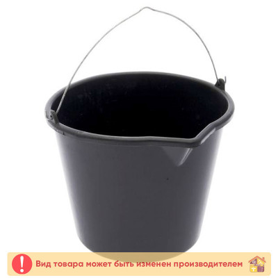 Ведро строительное 12 л. заказать в Луганске в интернет магазине Перестройка недорого