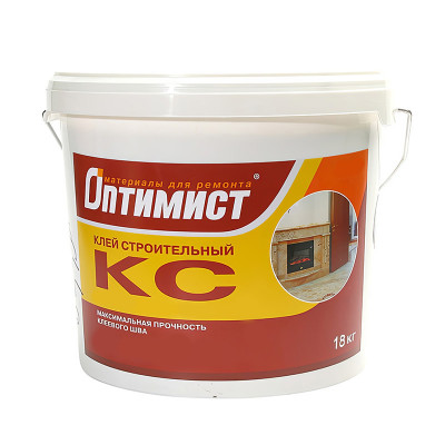 Клей строительный Оптимист 18 кг. заказать в Луганске в интернет магазине Перестройка недорого