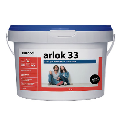 Клей Arlok для напольных покрытий универсальный 1,3 кг.  заказать в Луганске в интернет магазине Перестройка недорого