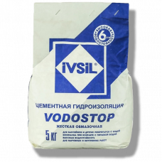 Гидроизоляция IVSIL "VODOSTOP" 5 кг.