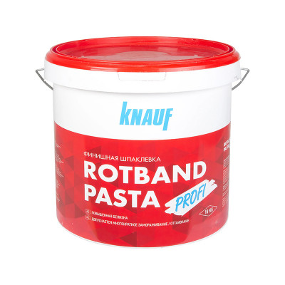 Шпаклёвка KNAUF Rotband Pasta Profi полимерная (супер-финиш) 18 кг. заказать в Луганске в интернет магазине Перестройка недорого