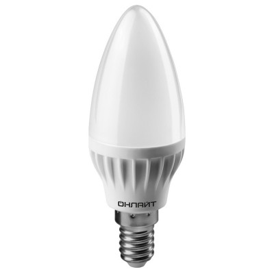 Лампа ОНЛАЙТ LED C37 6W 4K E14 FR заказать в Луганске в интернет магазине Перестройка недорого