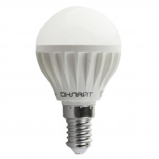 Лампа ОНЛАЙТ LED G45 10W 6.5K E14
