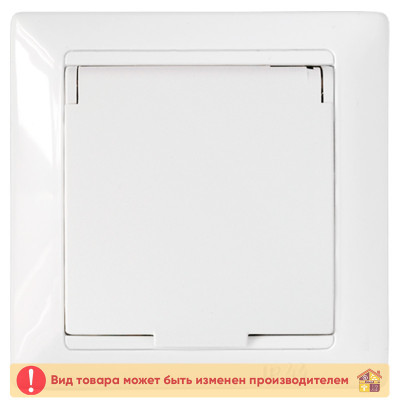 Розетка 1-я б/з VISAGE белый заказать в Луганске в интернет магазине Перестройка недорого