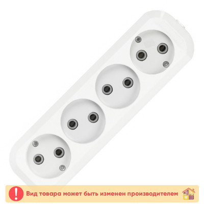 Колодка 3 гнезда с/з 16А каучук IN HOME заказать в Луганске в интернет магазине Перестройка недорого