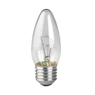 Лампа накаливания 60Вт Е27 СВЕЧА заказать в Луганске в интернет магазине Перестройка недорого