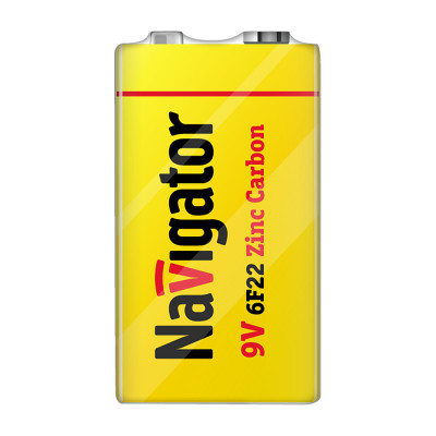 Батарейка Navigator 762 NBT-NS-6F22-SH1 Крона