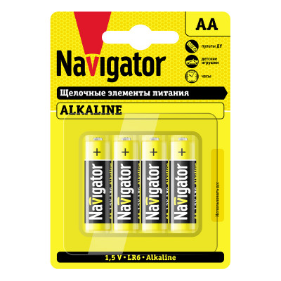 Батарейка Navigator 463 NBT-NPE-LR6-BP4