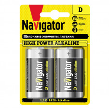 Батарейка Navigator 755 NBT-NE-LR20-BP2