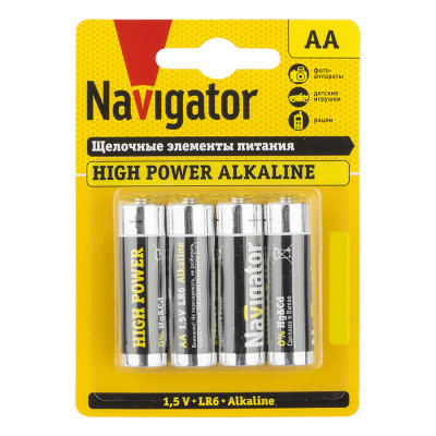 Батарейка Navigator 753 NBT-NE-LR6-BP4