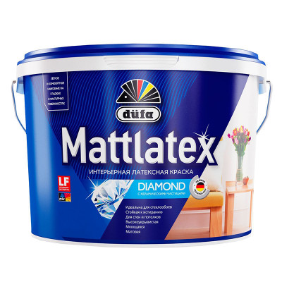 Краска ВД DUFA Mattlatex 100,  2.5 л. заказать в Луганске в интернет магазине Перестройка недорого