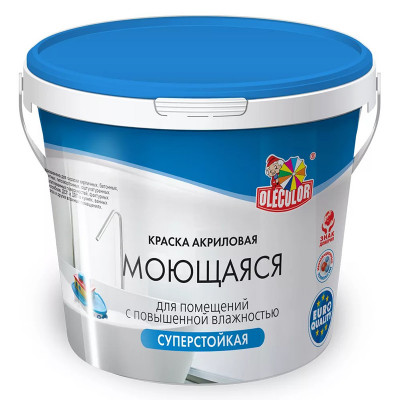 Краска фасадная OLECOLOR 1 кг. заказать в Луганске в интернет магазине Перестройка недорого