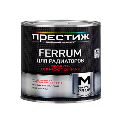 Эмаль для радиаторов акрил Престиж белая 0,4 кг. заказать в Луганске в интернет магазине Перестройка недорого