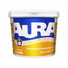 Лак акриловый интерьерный Agua Lack 70 AURA 0,9 кг. глянцевый
