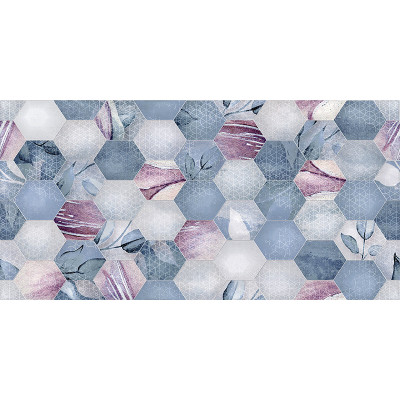 Плитка Ницца цветы рельеф 250 Х 500 мм. 1,25м2/10 шт. заказать в Луганске в интернет магазине Перестройка недорого