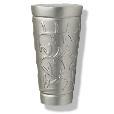 Наконечник Фараон Ø19 16 мм. серебро матовое в упак 1шт. заказать в Луганске в интернет магазине Перестройка недорого