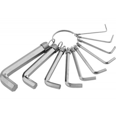 Набор ключей шестигранные 10 - 50 мм. заказать в Луганске в интернет магазине Перестройка недорого