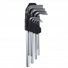 Набор ключей шестигранных 9 шт. HEX 1.5-10.0 мм.