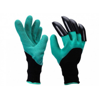 Перчатки Садовые с пластик пальцами заказать в Луганске в интернет магазине Перестройка недорого