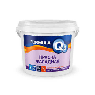 Краска акриловая фасадная Формула 1,5 кг. заказать в Луганске в интернет магазине Перестройка недорого