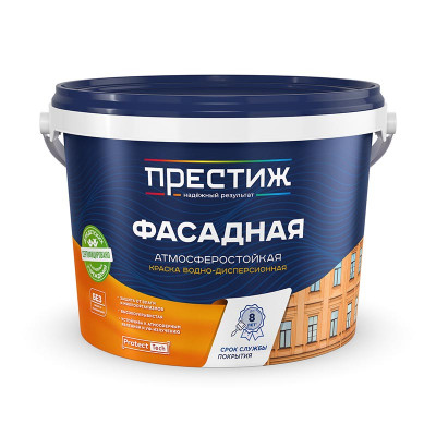 Краска акриловая интерьерная ФАСАДНАЯ F20 Престиж 4,5 кг. заказать в Луганске в интернет магазине Перестройка недорого