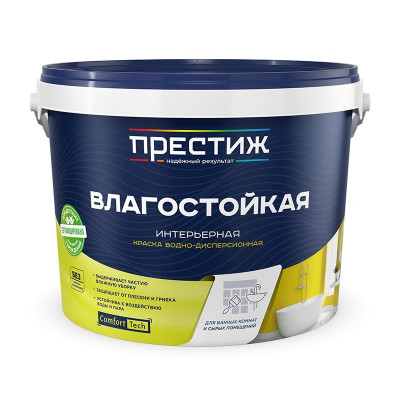 Краска акриловая интерьерная ВЛАГОСТОЙКАЯ W-2 Престиж 13 кг. заказать в Луганске в интернет магазине Перестройка недорого
