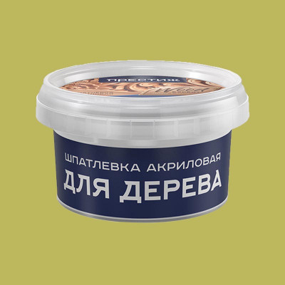 Шпаклевка по дереву Престиж Орех 0,3 кг.  заказать в Луганске в интернет магазине Перестройка недорого