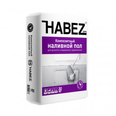 Наливной пол композитный HABEZ 30 кг.