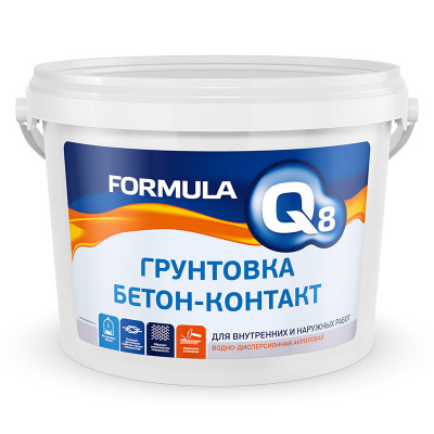 Грунтовка бетон-контакт Формула 12 кг. заказать в Луганске в интернет магазине Перестройка недорого